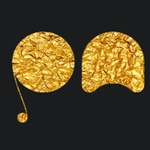 نص ذهبي بخط Fatc