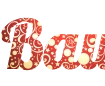 إنشاء نص كريسمات بتنسيق PNG باستخدام الخط Lobster